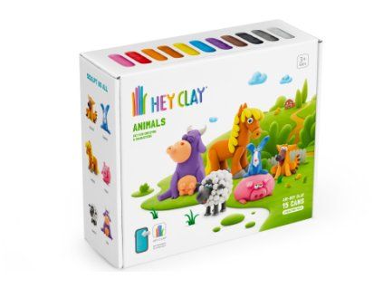 HEY CLAY Kreativní sada - Zvířata
