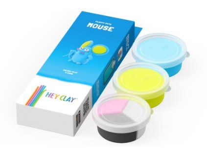 HEY CLAY Kreativní sada - Myš