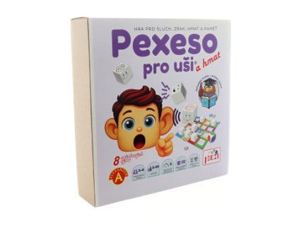 PEXI Pexeso pro uši a hmat