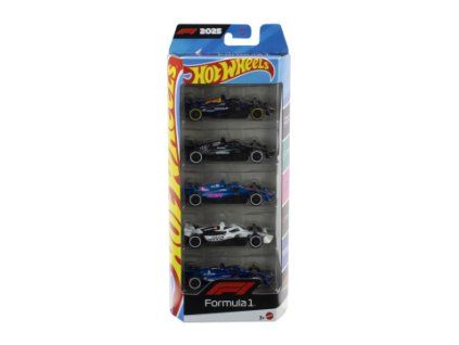 Hot Wheels 5ks angličák - Formule 1 JLN11