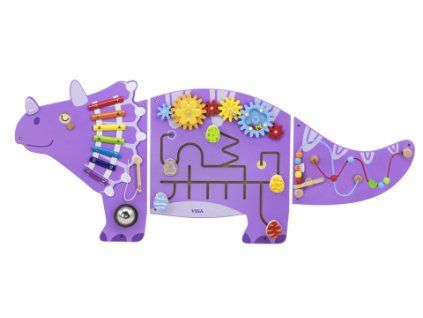 Dřevěná nástěnná hra dino