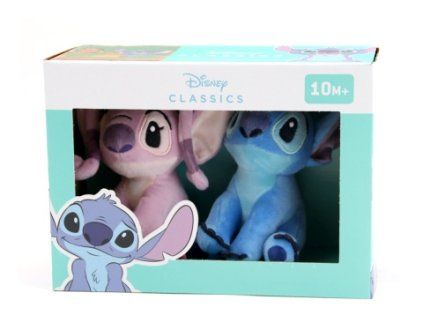 Sada plyšových přívěsků Stitch/Angel