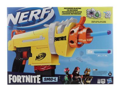 Nerf Fortnite SMG-L Motorized Dart Blaster