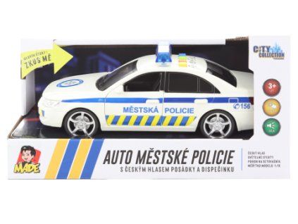 Auto městská policie s českým hlasem