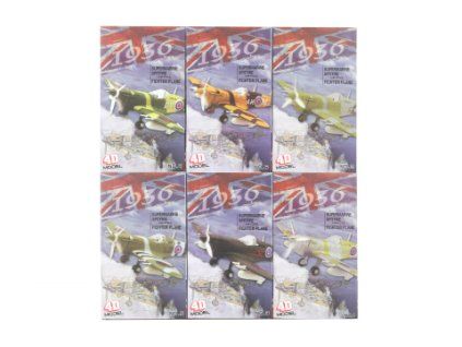 Stavebnice 4D letadlo 6/bal