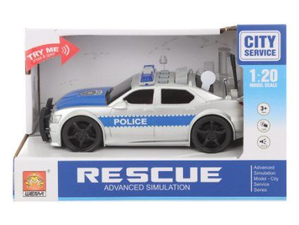Auto policie na baterie