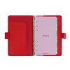 Diář Filofax Saffiano Compact červený 022472
