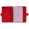 Diář Filofax Saffiano osobní červený 022473