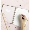Filofax Confetti Charcoal A5 zápisník 115117