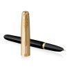 Parker 51 Deluxe Black GT, plnicí pero 1502/6123511