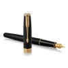 Parker Royal Sonnet Matte Black GT, plnicí pero 1502/5131516