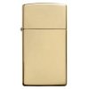 Zippo zapalovač 24070 Slim High Polish Brass 24070