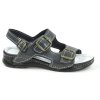 D/5/60/CP dámské zdravotní sandály černé