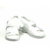 N/517/41S/10 dámské zdravotní profi sandály bílé
