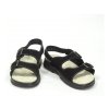 N/517/45/68/CP pánské zdravotní sandály černé
