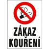 Bezpečnostní tabulka - Kouření zakázáno