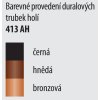 dmapraha.cz 413 AH, Duralová hůl skládací vysoká, barva hnědá