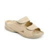 zdravotní dámská pantofel LUCY - halux béžový