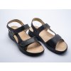 Zdravotní dámský sandál VĚRA-černý-výprodej