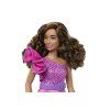 Barbie Modelka - lesklé šaty s volánkem HRH22 TV