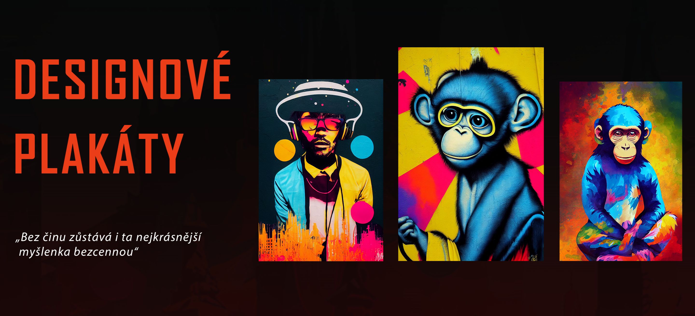 designové plakáty