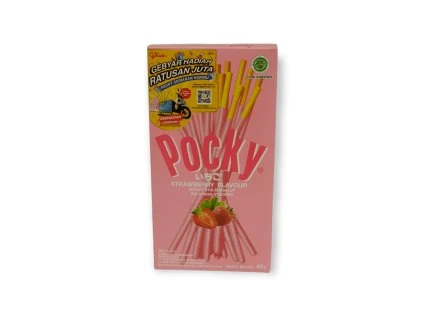 Pocky jahodové GLICO 45 g