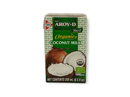 Kokosové mléko bio AROY-D 250 ml