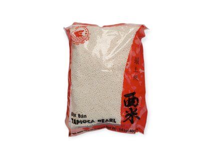 Tapiokové perly malé bílé RED DRAGON 400 g