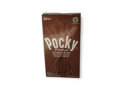 Pocky extra čokoládové GLICO 47 g