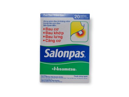 Účinná náplast SALONPAS 20 ks