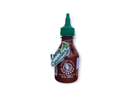 Sriracha chilli omáčka s mexickým koriandrem FLYING GOOSE 200 ml