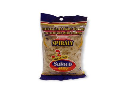 Rýžové těstoviny - spirálky SAFOCO 200 g