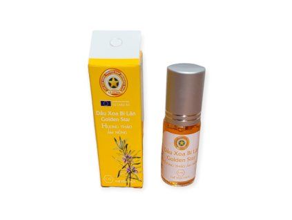 Roller - rozmarýnový olej GOLDEN STAR 5 ml