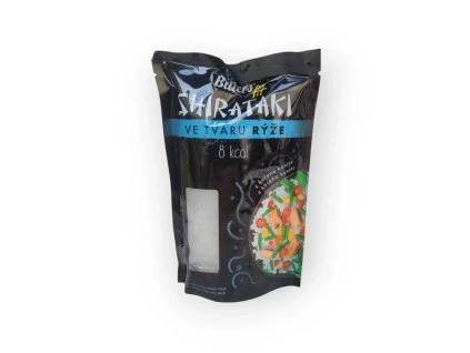 Shirataki rýže v sáčku BITTERS 200 g