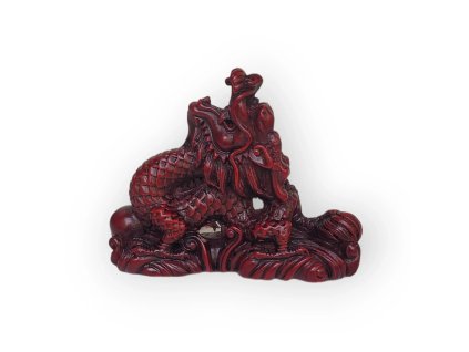 Soška čínský drak typ D 7 cm