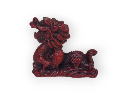 Soška čínský drak typ F 6 cm