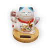 Mávající kočka LP 2129 modré uši Maneki Neko 8,5 cm