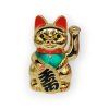 Mávající kočka zlatá LP 2145 Maneki Neko 16 cm