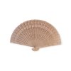 Dřevěný vějíř 20 cm