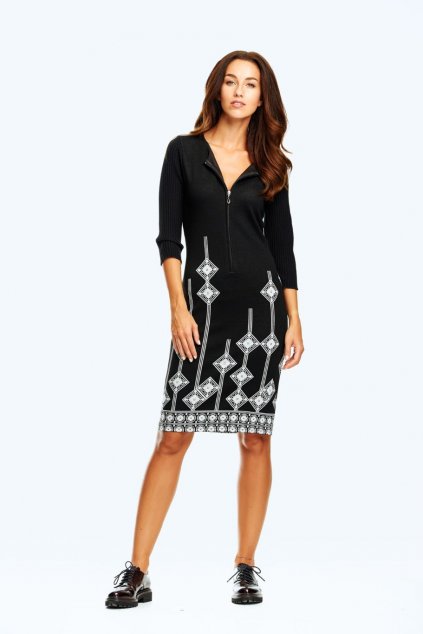 Dámské šaty se zipem