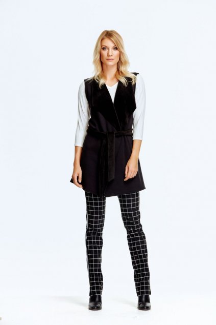 Dámské kalhoty s lampasy