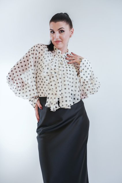 dámská elegantní halenka s fiží