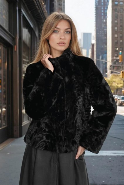 dámský kožíšek krátký