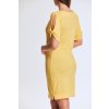 žluté pouzdrové šaty sophia bohemia