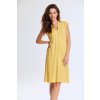 žluté áčkové šaty