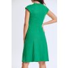 zelené áčkové šaty