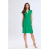 zelené áčkové šaty