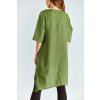 dámská lněná tunika dlouhá