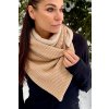 zimní šála na zapínání