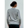 bambusový svetr dámský šedý